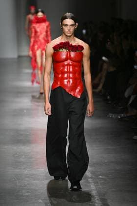 Milan, Milan Women s Fashion Week Spring Summer 2026 - Women s Fashion, Spring Summer 2026. - Morabito fashion show - catwalk - photo: model  Copyright: xSimonaxChiocciax xipa-agency.netx xFotosickix IPA_Agency_IPA65792793