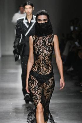 Milan, Milan Women s Fashion Week Spring Summer 2026 - Women s Fashion, Spring Summer 2026. - Morabito fashion show - catwalk - photo: model  Copyright: xSimonaxChiocciax xipa-agency.netx xFotosickix IPA_Agency_IPA65792822