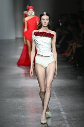 Milan, Milan Women s Fashion Week Spring Summer 2026 - Women s Fashion, Spring Summer 2026. - fashion show: Giuseppe di Morabito - catwalk - photo: model  Copyright: xSimonaxChiocciax xipa-agency.netx xFotosickix IPA_Agency_IPA65793695