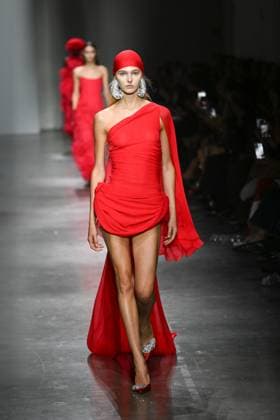 Milan, Milan Women s Fashion Week Spring Summer 2026 - Women s Fashion, Spring Summer 2026. - fashion show: Giuseppe di Morabito - catwalk - photo: model  Copyright: xSimonaxChiocciax xipa-agency.netx xFotosickix IPA_Agency_IPA65793700