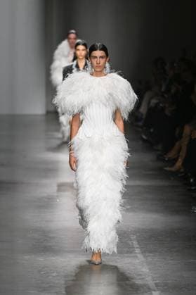 Milan, Milan Women s Fashion Week Spring Summer 2026 - Women s Fashion, Spring Summer 2026. - fashion show: Giuseppe di Morabito - catwalk - photo: model  Copyright: xSimonaxChiocciax xipa-agency.netx xFotosickix IPA_Agency_IPA65793738