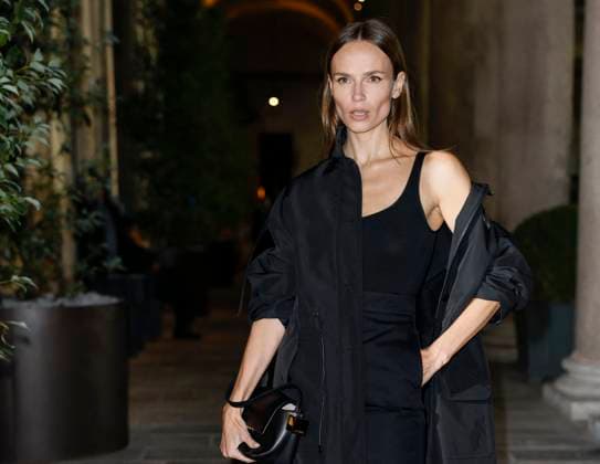 MFW EE72 Gala dinner Arrivals MP Natasha Poly arrives at the EE72 event during Milan s Fashion Week Womenswear Spring Summer 2026, on September 26, 2025 in Milan (Italy), Italy. Photo by Marco Piovanotto Abacapress.com  Copyright: xPiovanottoxMarco ABACAx