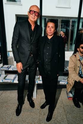Milan Fashion Week - Women S S 2026 Marco Rambaldi Fashion Show Front Row Milan, Italy Marco Bizzarri;Sara Maino Milan Fashion Week - Women S S 2026 Marco Rambaldi Fashion Show Front Row Milan, Italy 26th September 2025  Copyright: xx