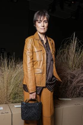 Milan, Milan Women s Fashion Week Spring Summer 2026 - Women s Fashion, Spring Summer 2026 - Luisa Spagnoli fashion show - arrivals in the photo: Valeria Solarino  Copyright: xRiccardoxGIordanox xipa-agency.netx xRiccardoxGiordano IPAx IPA_Agency_IPA65812888