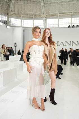 Milan, Milan Women s Fashion Week Spring Summer 2026 - Women s Fashion, Spring Summer 2026 - Ermanno Scervino fashion show - arrivals in the photo: guest Ginevra Salustri  Copyright: xRiccardoxGIordanox xipa-agency.netx xRiccardoxGiordano IPAx IPA_Agency_IPA65816290