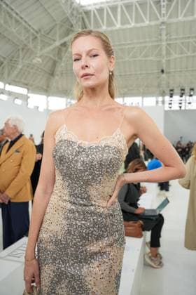 Milan, Milan Women s Fashion Week Spring Summer 2026 - Women s Fashion, Spring Summer 2026 - Ermanno Scervino fashion show - arrivals in the photo: Ludmilla Voronkina Bozzetti  Copyright: xRiccardoxGIordanox xipa-agency.netx xRiccardoxGiordano IPAx IPA_Agency_IPA65816582