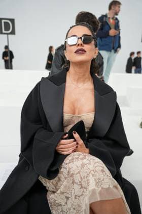 Milan, Milan Women s Fashion Week Spring Summer 2026 - Women s Fashion, Spring Summer 2026 - Ermanno Scervino fashion show - arrivals in the photo: Paola Iezzi  Copyright: xRiccardoxGIordanox xipa-agency.netx xRiccardoxGiordano IPAx IPA_Agency_IPA65816626