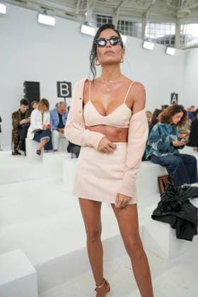 Milan, Milan Women s Fashion Week Spring Summer 2026 - Women s Fashion, Spring Summer 2026 - Ermanno Scervino fashion show - arrivals in the photo: guest  Copyright: xRiccardoxGIordanox xipa-agency.netx xRiccardoxGiordano IPAx IPA_Agency_IPA65816973