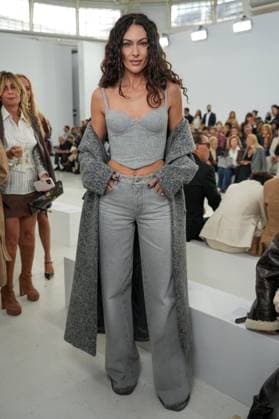 Milan, Milan Women s Fashion Week Spring Summer 2026 - Women s Fashion, Spring Summer 2026 - Ermanno Scervino fashion show - arrivals in the photo: Paola Turani  Copyright: xRiccardoxGIordanox xipa-agency.netx xRiccardoxGiordano IPAx IPA_Agency_IPA65817118