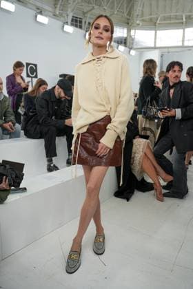 Milan, Milan Women s Fashion Week Spring Summer 2026 - Women s Fashion, Spring Summer 2026 - Ermanno Scervino fashion show - arrivals in the photo: Olivia Palermo  Copyright: xRiccardoxGIordanox xipa-agency.netx xRiccardoxGiordano IPAx IPA_Agency_IPA65817155