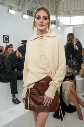 Milan, Milan Women s Fashion Week Spring Summer 2026 - Women s Fashion, Spring Summer 2026 - Ermanno Scervino fashion show - arrivals in the photo: Olivia Palermo  Copyright: xRiccardoxGIordanox xipa-agency.netx xRiccardoxGiordano IPAx IPA_Agency_IPA65817157