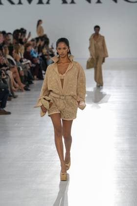 Milan, Milan Women s Fashion Week Spring Summer 2026 - Women s Fashion, Spring Summer 2026 - Ermanno Scervino fashion show - catwalk in the photo: Model  Copyright: xRiccardoxGIordanox xipa-agency.netx xRiccardoxGiordano IPAx IPA_Agency_IPA65817524