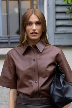 MFW Ferragamo Arrivals MP Giorgia Tordini arrives at the Ferragamo fashion show during Milan s Fashion Week Womenswear Spring Summer 2026, on September 27, 2025 in Milan (Italy). Photo by Marco Piovanotto Abacapress.com  Copyright: xPiovanottoxMarco ABACAx