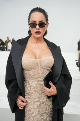 Milan, Milan Women s Fashion Week Spring Summer 2026 - Women s Fashion, Spring Summer 2026 - Ermanno Scervino fashion show - arrivals in the photo: Paola Iezzi  Copyright: xRiccardoxGIordanox xipa-agency.netx xRiccardoxGiordano IPAx IPA_Agency_IPA65816661