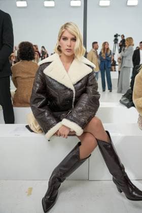 Milan, Milan Women s Fashion Week Spring Summer 2026 - Women s Fashion, Spring Summer 2026 - Ermanno Scervino fashion show - arrivals in the photo: Isabella Santoni  Copyright: xRiccardoxGIordanox xipa-agency.netx xRiccardoxGiordano IPAx IPA_Agency_IPA65816690