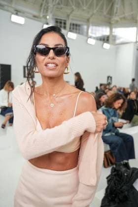 Milan, Milan Women s Fashion Week Spring Summer 2026 - Women s Fashion, Spring Summer 2026 - Ermanno Scervino fashion show - arrivals in the photo: guest  Copyright: xRiccardoxGIordanox xipa-agency.netx xRiccardoxGiordano IPAx IPA_Agency_IPA65816987