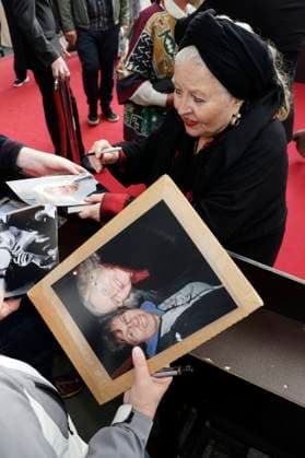 Hanna Schygulla bei der Premiere des Kinofilms Yunan auf dem 33. Filmfest Hamburg 2025 im Cinemaxx Dammtor. Hamburg, 27.09.2025