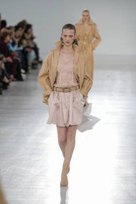 Milan, Milan Women s Fashion Week Spring Summer 2026 - Women s Fashion, Spring Summer 2026 - Ermanno Scervino fashion show - catwalk in the photo: Model  Copyright: xRiccardoxGIordanox xipa-agency.netx xRiccardoxGiordano IPAx IPA_Agency_IPA65817623