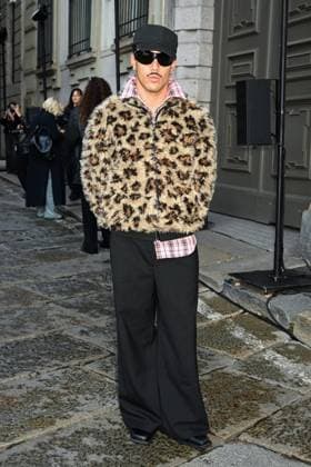 Milan, Milan Women s Fashion Week Spring Summer 2026 - Women s Fashion, Spring Summer 2026 - MSGM fashion show - guests - photo: Koran Madi  Copyright: xSimonaxChiocciax xipa-agency.netx xFotosickix IPA_Agency_IPA65843776
