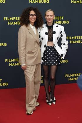 Filmfest Hamburg Malika Rabahallah, Diane Kruger, Premiere des Films AMRUM auf dem Filmfest Hamburg im Cinemaxx Dammtor, Hamburg, 27.09.2025 Copyright: xEventpressxBecherx