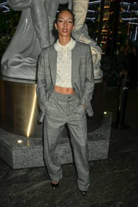 Milan, Milan Women s Fashion Week Spring Summer 2026 - Women s Fashion, Spring Summer 2026. - Philipp Plein fashion show - photo guests: Alana  Copyright: xSimonaxChiocciax xipa-agency.netx xFotosickix IPA_Agency_IPA65845387