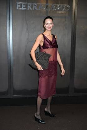 Milan, Milan Women s Fashion Week Spring Summer 2026 - Women s Fashion, Spring Summer 2026 - Ferragamo fashion show - guests - photo: Gabrielle Caunesil  Copyright: xSimonaxChiocciax xipa-agency.netx xFotosickix IPA_Agency_IPA65846613
