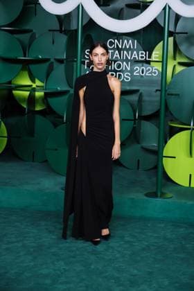 Milan, Milan Women s Fashion Week Spring Summer 2026 - Women s Fashion, Spring Summer 2026 - CNMI Sustainable Fashion Awards 2025 at Teatro alla Scala - Guest arrivals photocall. Pictured: Beatrice Marchetti  Copyright: xAlessandroxBremecx xipa-agency.netx xx IPA_Agency_IPA65849134
