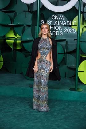 Milan, Milan Women s Fashion Week Spring Summer 2026 - Women s Fashion, Spring Summer 2026 - CNMI Sustainable Fashion Awards 2025 at Teatro alla Scala - Guest arrivals photocall. Pictured: Alejandra Onieva  Copyright: xAlessandroxBremecx xipa-agency.netx xx IPA_Agency_IPA65849076