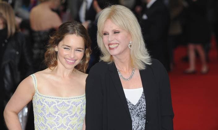 Me Before You London Premiere May 25, 2016 - England, United Kingdom - Emilia Clarke and Joanna Lumley attend the European Premiere of Me Before You at Curzon Mayfair. Copyright: xFerdausxShamimx
