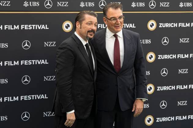 James Vanderbilt und Christian Jungen bei der Premiere des Kinofilms Nuremberg Nürnberg auf dem 21. Zurich Film Festival 2025 im Festivalzentrum. Zürich, 27.09.2025