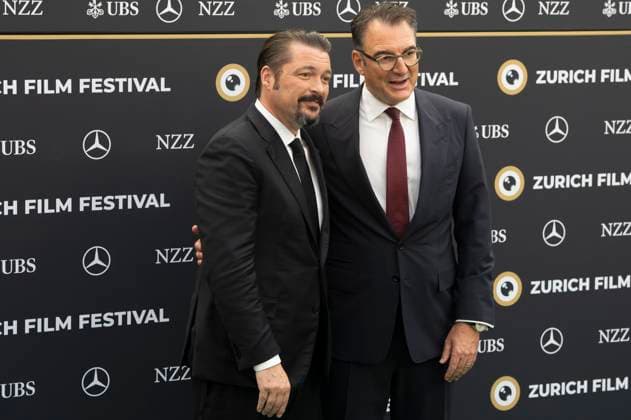 James Vanderbilt und Christian Jungen bei der Premiere des Kinofilms Nuremberg Nürnberg auf dem 21. Zurich Film Festival 2025 im Festivalzentrum. Zürich, 27.09.2025
