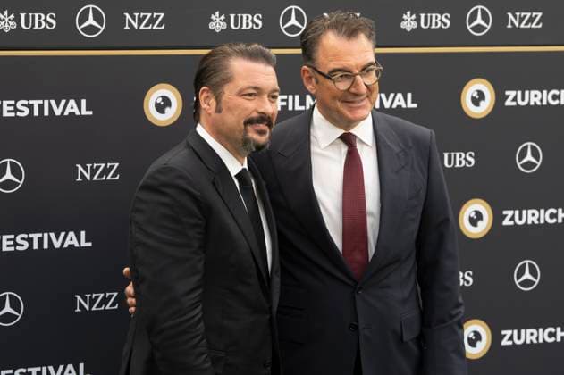 James Vanderbilt und Christian Jungen bei der Premiere des Kinofilms Nuremberg Nürnberg auf dem 21. Zurich Film Festival 2025 im Festivalzentrum. Zürich, 27.09.2025