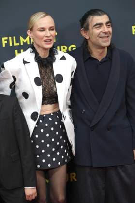 Diane Kruger und Fatih Akin bei der Premiere des Kinofilms Amrum auf dem 33. Filmfest Hamburg 2025 im Cinemaxx Dammtor. Hamburg, 27.09.2025