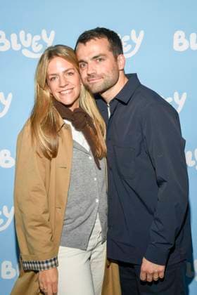 abb Katharina Kruse und Florian Kruse zu Gast auf dem blauen Teppich bei der Film Premiere Bluey im Kino Kuechenspass Kollektion im CinemaxX Berlin Potsdamer Platz am 27.09.2025 in Berlin Berlin Deutschland