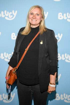 abb Mareike Dries zu Gast auf dem blauen Teppich bei der Film Premiere Bluey im Kino Kuechenspass Kollektion im CinemaxX Berlin Potsdamer Platz am 27.09.2025 in Berlin Berlin Deutschland