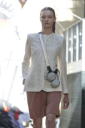 Milan, Milan Women s Fashion Week Spring Summer 2026 - Women s Fashion, Spring Summer 2026. - Francesca Liberatore fashion show - catwalk in the photo: Model  Copyright: xRiccardoxGIordanox xipa-agency.netx xRiccardoxGiordano IPAx IPA_Agency_IPA65863577