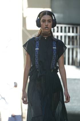 Milan, Milan Women s Fashion Week Spring Summer 2026 - Women s Fashion, Spring Summer 2026. - Francesca Liberatore fashion show - catwalk in the photo: Model  Copyright: xRiccardoxGIordanox xipa-agency.netx xRiccardoxGiordano IPAx IPA_Agency_IPA65863756