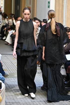 Milan, Milan Women s Fashion Week Spring Summer 2026 - Women s Fashion, Spring Summer 2026. - Calcaterra fashion show - catwalk - photo: model  Copyright: xSimonaxChiocciax xipa-agency.netx xFotosickix IPA_Agency_IPA65873292