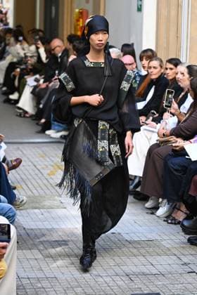 Milan, Milan Women s Fashion Week Spring Summer 2026 - Women s Fashion, Spring Summer 2026. - Calcaterra fashion show - catwalk - photo: model  Copyright: xSimonaxChiocciax xipa-agency.netx xFotosickix IPA_Agency_IPA65873294
