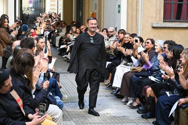 Milan, Milan Women s Fashion Week Spring Summer 2026 - Women s Fashion, Spring Summer 2026 - Calcaterra fashion show - catwalk - photo: Daniele Calcaterra  Copyright: xSimonaxChiocciax xipa-agency.netx xFotosickix IPA_Agency_IPA65873333