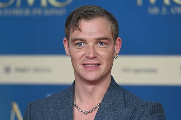 David SCHUETTER (Schauspieler), Einzelbild,angeschnittenes Einzelmotiv,Portraet,Portrait,Porträt. Filmpremiere MOMO am 128.09.2025 im Mathaeser Kino in Muenchen.