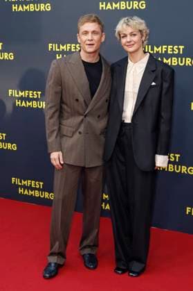 Matthias Schweighöfer und Luise Heyer bei der Premiere des Kinofilms Das Leben der Wünsche auf dem 33. Filmfest Hamburg 2025 im Cinemaxx Dammtor. Hamburg, 28.09.2025