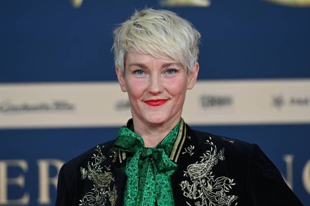 Anna Martine Freemanm (Schauspielerin), Einzelbild,angeschnittenes Einzelmotiv,Portraet,Portrait,Porträt. Filmpremiere MOMO am 128.09.2025 im Mathaeser Kino in Muenchen.
