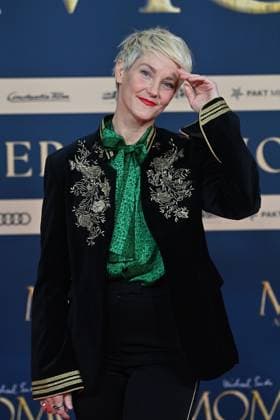 Anna Martine Freemanm (Schauspielerin), Einzelbild,angeschnittenes Einzelmotiv,Halbfigur,halbe Figur. Filmpremiere MOMO am 128.09.2025 im Mathaeser Kino in Muenchen.