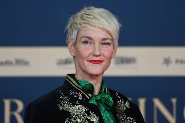 Anna Martine Freemanm (Schauspielerin), Einzelbild,angeschnittenes Einzelmotiv,Portraet,Portrait,Porträt. Filmpremiere MOMO am 128.09.2025 im Mathaeser Kino in Muenchen.