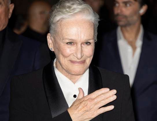 MFW Giorgio Armani arrivals MP Glenn Close arrives to Pinacoteca of Brera to attending the Giorgio Armani fashion show during Milan s Fashion Week Womenswear Spring Summer 2026, on September 28, 2025 in Milan (Italy). Photo by Marco Piovanotto Abacapress.com  Copyright: xPiovanottoxMarco ABACAx