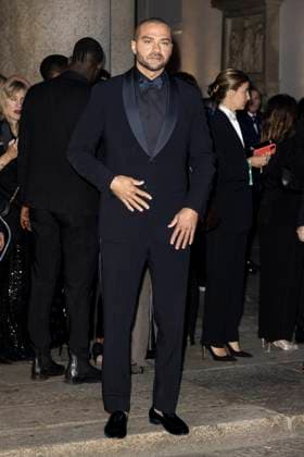 MFW Giorgio Armani arrivals MP Jessie Williams arrives to Pinacoteca of Brera to attending the Giorgio Armani fashion show during Milan s Fashion Week Womenswear Spring Summer 2026, on September 28, 2025 in Milan (Italy). Photo by Marco Piovanotto Abacapress.com  Copyright: xPiovanottoxMarco ABACAx