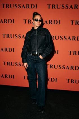 Milan Fashion Week - Women S S 2026 The Gentle Society by Trussardi Photocall Milan, Italy guest Milan Fashion Week - Women S S 2026 The Gentle Society by Trussardi Photocall Milan, Italy 28th September 2025  Copyright: xx