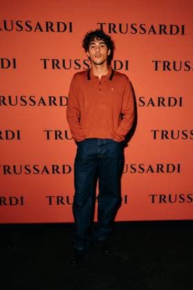 Milan Fashion Week - Women S S 2026 The Gentle Society by Trussardi Photocall Milan, Italy Massimiliano Pedone Milan Fashion Week - Women S S 2026 The Gentle Society by Trussardi Photocall Milan, Italy 28th September 2025  Copyright: xx