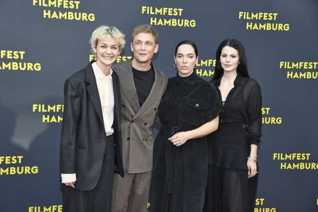 Luise Heyer, Matthias Schweighöfer, Verena Altenberger und Ruby O. Fee bei der Premiere Das Leben der Wünsche im Rahmen des Filmfest Hamburg in Hamburgam 28.09.2025